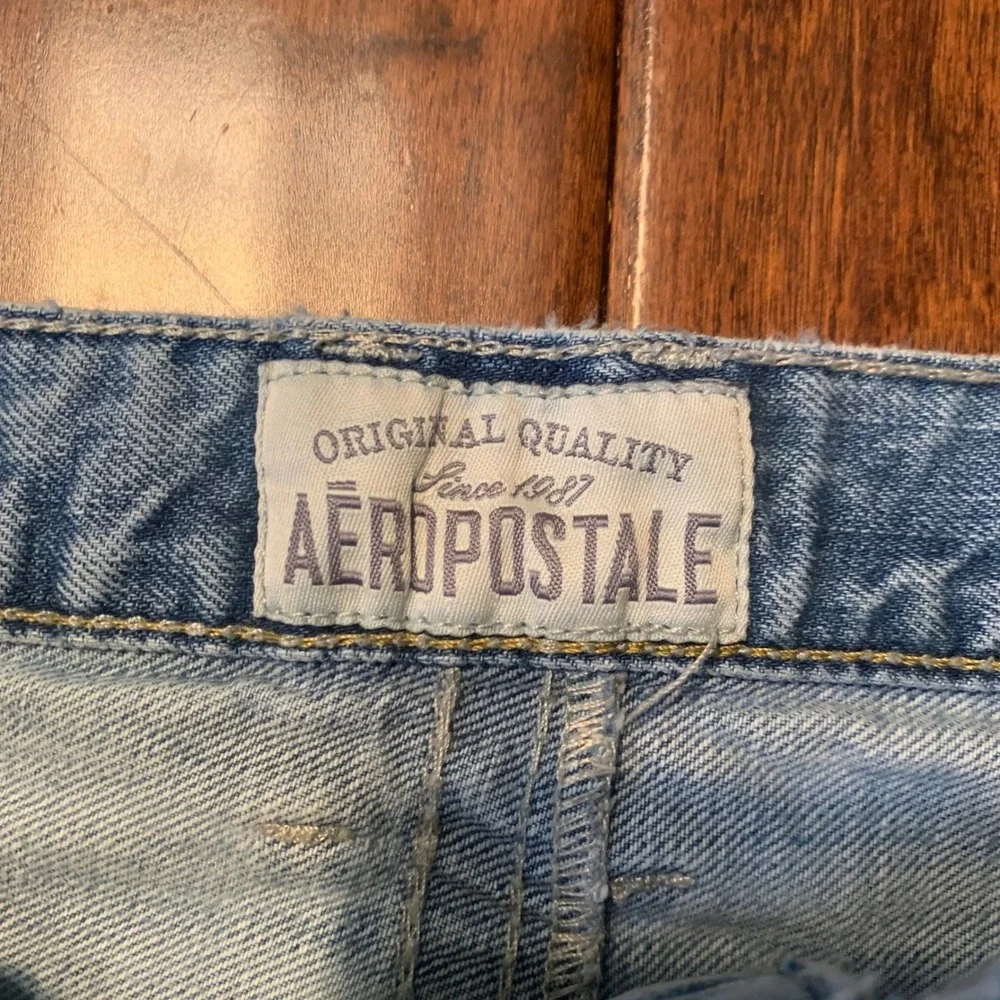 Y2K‎ Aeropostale Jeans Distressed Straight Leg Light Wash 28